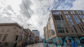 Girl, three, killed in crash between tram and van in Manchester