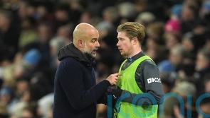 Manchester City boss Pep Guardiola: Kevin De Bruyne has to decide on his future