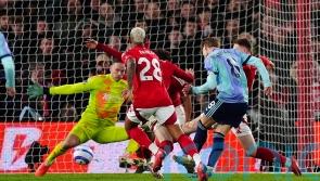 Arsenal’s dwindling title hopes suffer further blow with goalless draw at Forest