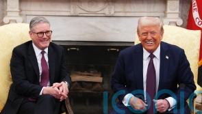 Trump claims he is ‘impressed’ with Starmer’s wife