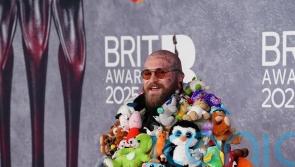 Teddy Swims’ stuffed toys outfit turns heads at Brit Awards