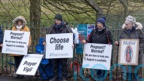 Anti-abortion campaigners branded ‘disgusting’ as they hold vigil near hospital