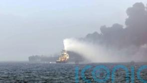 Fires ‘still raging’ after vessels collide in North Sea