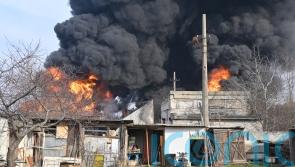 Talks on ending war with Russia begin as Ukraine launches huge drone attack