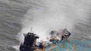 North Sea crash vessel expected to sink – minister
