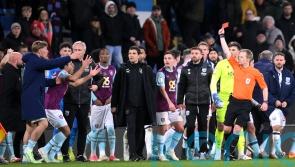 Scott Parker and CJ Egan-Riley see red after final whistle as Burnley held