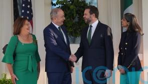 Irish premier greeted by JD Vance at vice president’s residence