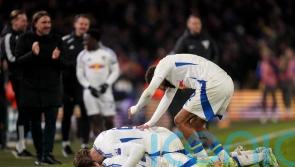 Ao Tanaka’s thumping finish sends Leeds back top of the Championship