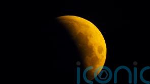 UK stargazers wake up to rare ‘blood moon’ partial lunar eclipse