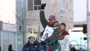 Ex-reality TV star Jessie Holmes wins longest-ever Iditarod Trail Sled Dog Race