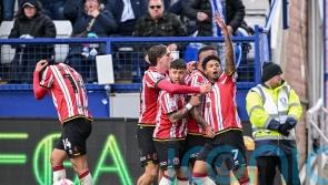 Sheffield United win Steel City derby to draw level at Championship summit