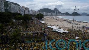 Thousands of Bolsonaro supporters protest on Copacabana Beach after coup charges