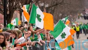 Revellers in Boston mark St Patrick’s Day with annual parade