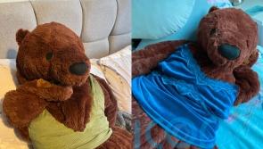Strike a pose: Vinted user goes viral for modelling clothes on Ikea bear