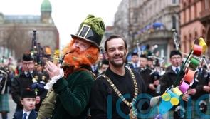 Thousands line streets of Belfast for colourful St Patrick’s Day parade