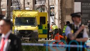 Screams heard after van crash in central London which left one woman dead