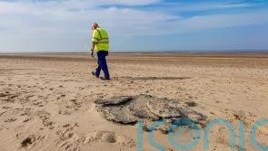 Cleaning plastic from beaches after sea collision could take weeks, says council