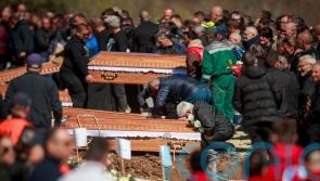 North Macedonia holds mass funerals for young victims of nightclub fire