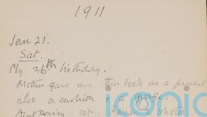 Diary written by acclaimed artist Duncan Grant sells for 17 times its estimate