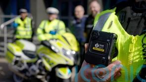 First police officers equipped with body-worn cameras as national rollout begins