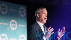 UK should ‘re-examine’ NHS funding model, says Farage ahead of Reform rally