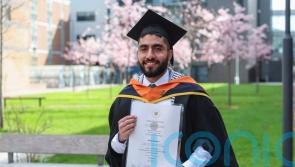 Palestinian student receives first-class honours and tops class at DCU
