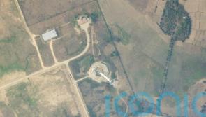 Air traffic control tower toppled during Myanmar earthquake