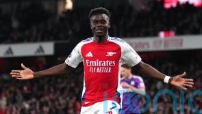 Bukayo Saka scores on his comeback from injury as Arsenal beat Fulham