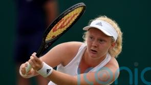 Brit Fran Jones taken off court in wheelchair after mid-match collapse