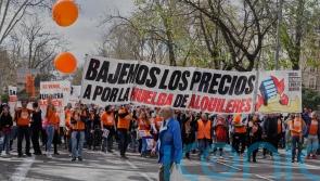 Spaniards march across dozens of cities in protest over growing housing crisis