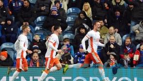 Sam Dalby’s header earns Dundee United victory at 10-man Hearts
