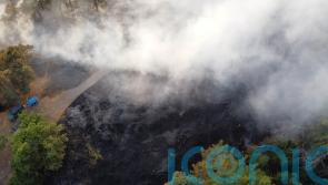 Campers rescued from wildfire by helicopter