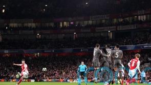 Declan Rice’s free-kick double helps Arsenal to stunning win against Real Madrid