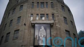 Controversial statue outside BBC headquarters goes back on display
