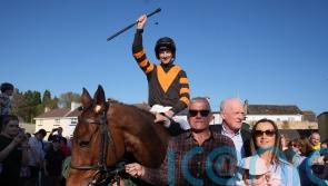 Warm welcome home for Grand National winner Nick Rockett