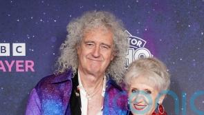 Anita Dobson says husband Sir Brian May ‘back to old self’ after stroke