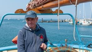 Vigilance of Brixham returns to port with ashes of skipper
