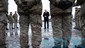 Government announces £450m military ‘surge’ to Ukraine ahead of defence summit