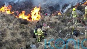 Almost 300 wild fires tackled in Northern Ireland in one week