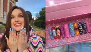 Nail technician creates 2000s-inspired nail art featuring Tracy Beaker and Twilight characters from her nostalgic studio