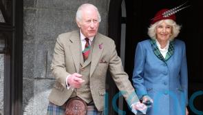 King and Queen attend Sunday service with music composed for their anniversary