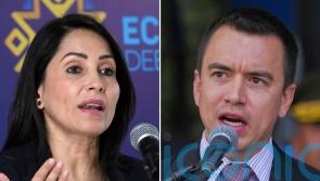Ecuador’s incumbent president and leftist lawyer in election runoff