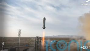 Katy Perry among six-woman crew blasted into space as part of Blue Origin flight