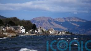 Wildfire on the Isle of Bute