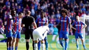 Bournemouth held to goalless draw by 10-man Crystal Palace