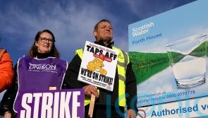 Disruption warning as Scottish Water staff begin two-day strike at midnight