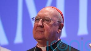 Irish-born cardinal announces Pope Francis’s death