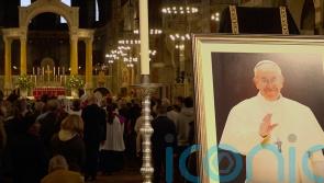 Pope Francis’s body goes on public display as mourners gather ahead of funeral