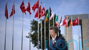 Princess Royal hails Turkish friends and presses importance of remembrance