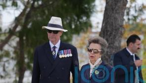 Anne visits grave of British officer honoured with VC for Gallipoli gallantry